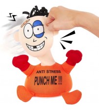 New Punch Me Comfortable Touching Electric Plush Vent Toy For Kids and Anti-Stress Relieve Multi